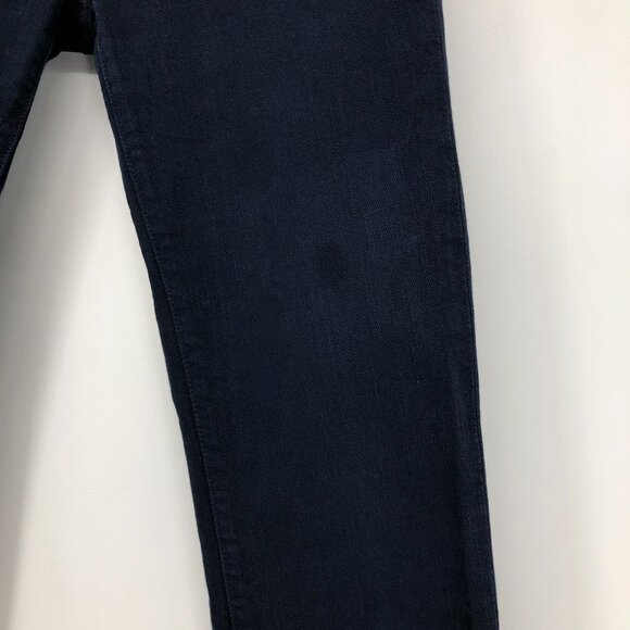 Kate Spade  Broome Street Dark Wash Blue Skinny Jeans Size 25 Zipper Ankles - Picture 12 of 15